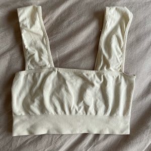 free people spandex bra